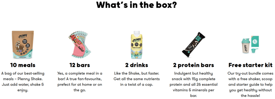 Contenant du Try-out Bundle de Jimmy Joy