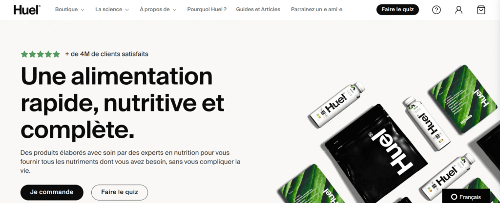 Le site Huel