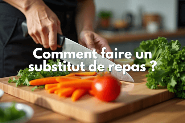 Comment faire un substitut de repas
