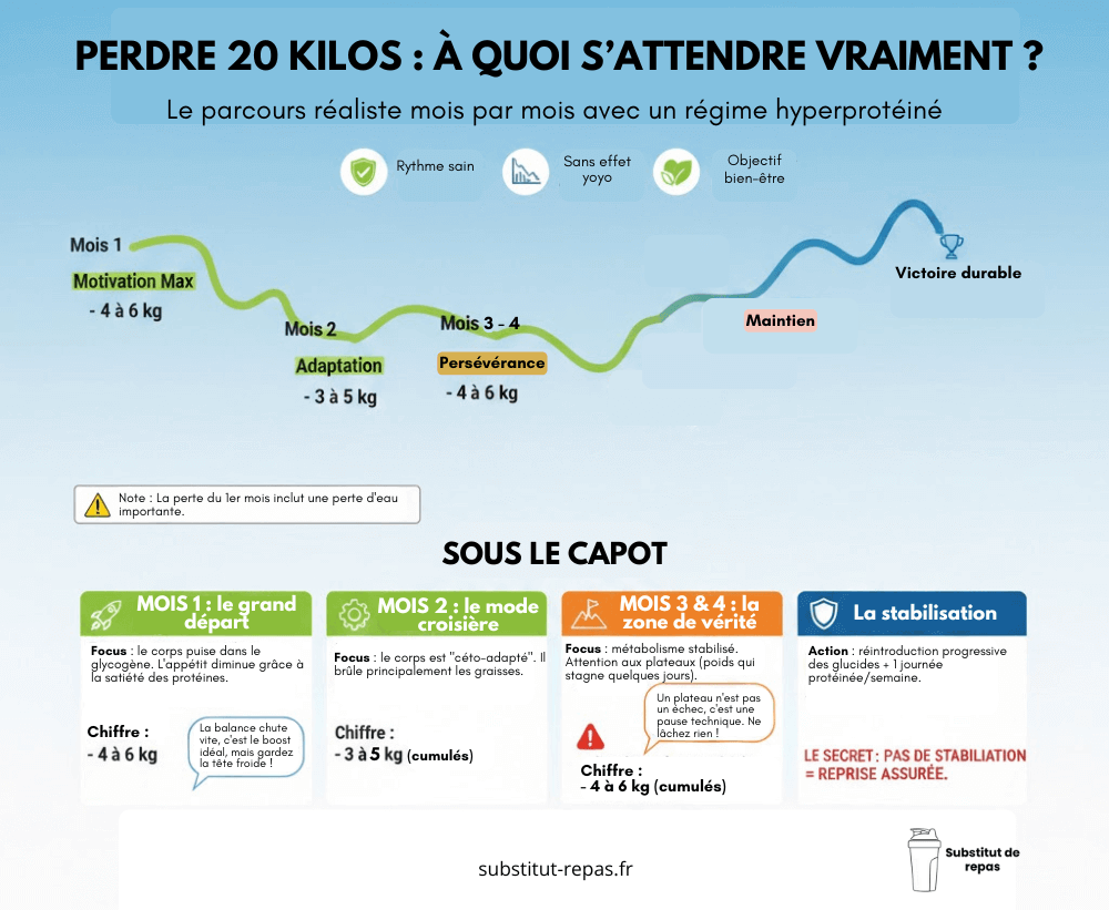 Perdre 20 kilos parcours