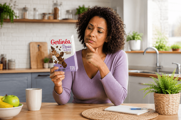 Composition des barres repas Gerlinéa