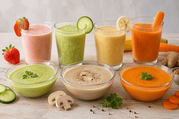 Idées de repas liquides