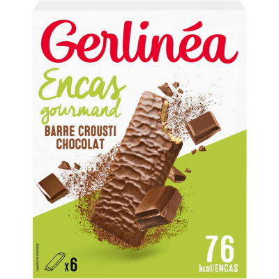 Barre Gerlinéa Encas crousti chocolat