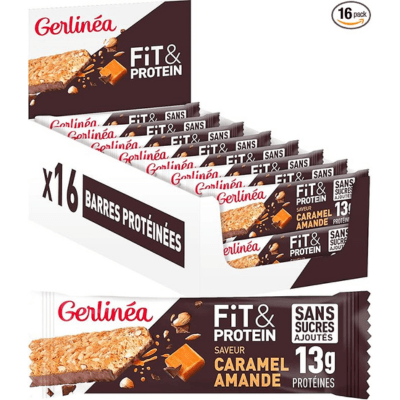 Barre Gerlinéa Fit&Protein caramel amande