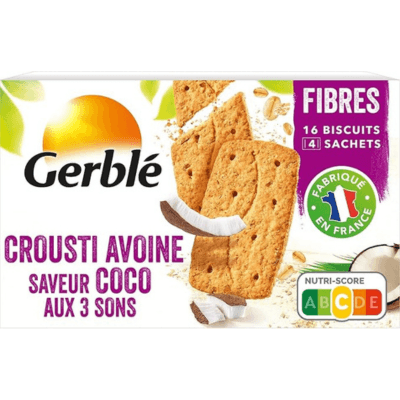 Biscuits Gerlinéa avoine coco