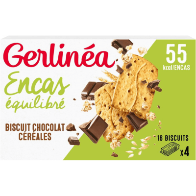 Biscuits Gerlinéa chocolat céréales