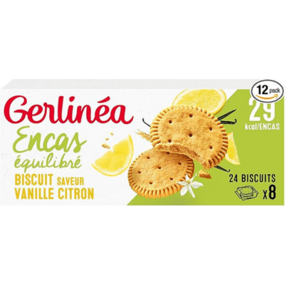 Biscuits Gerlinéa vanille citron