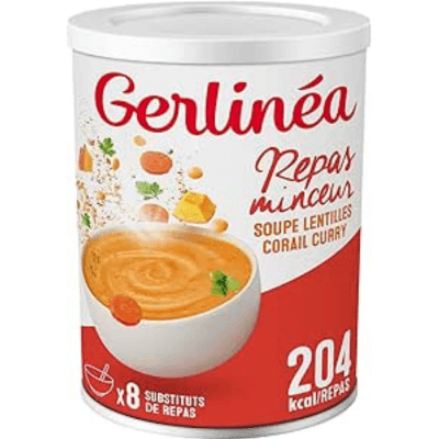 Gerlinéa soupe minceur lentilles corail curry